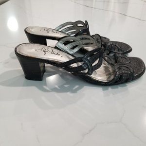 LifeStride Black Sandals 7